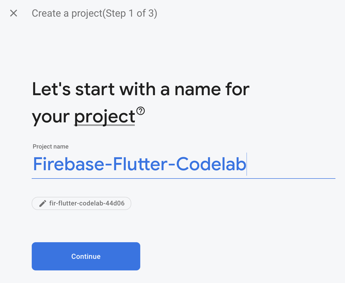 flutter firebase course