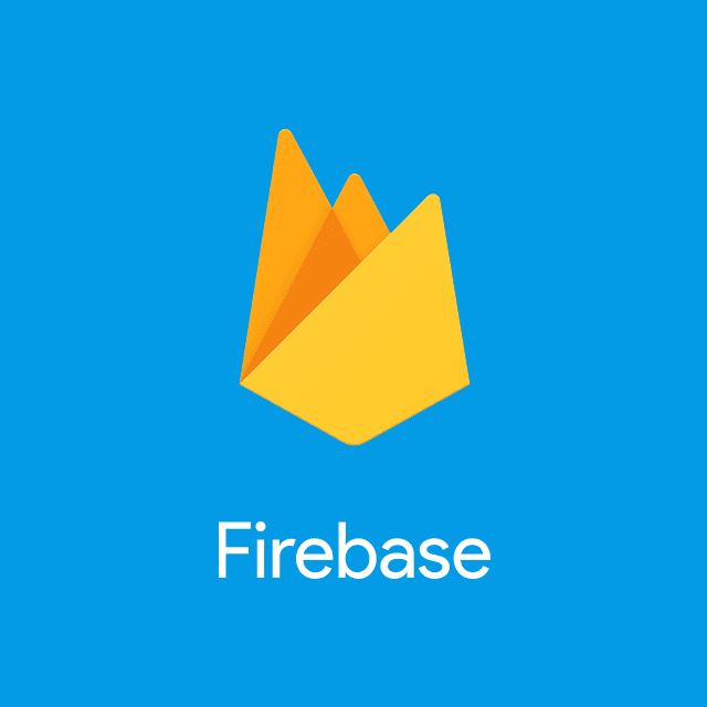 Diseño final del logotipo de Firebase en forma vertical