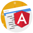 Building a web application with Angular and Firebase icon