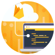 Develop locally with Firebase icon