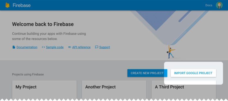 Add Firebase to a Google Developer Project