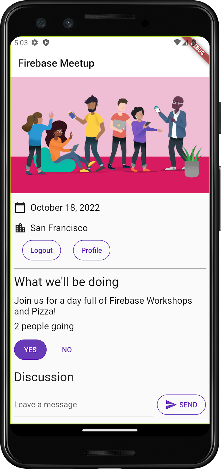 Android 裝置上的應用程式主畫面