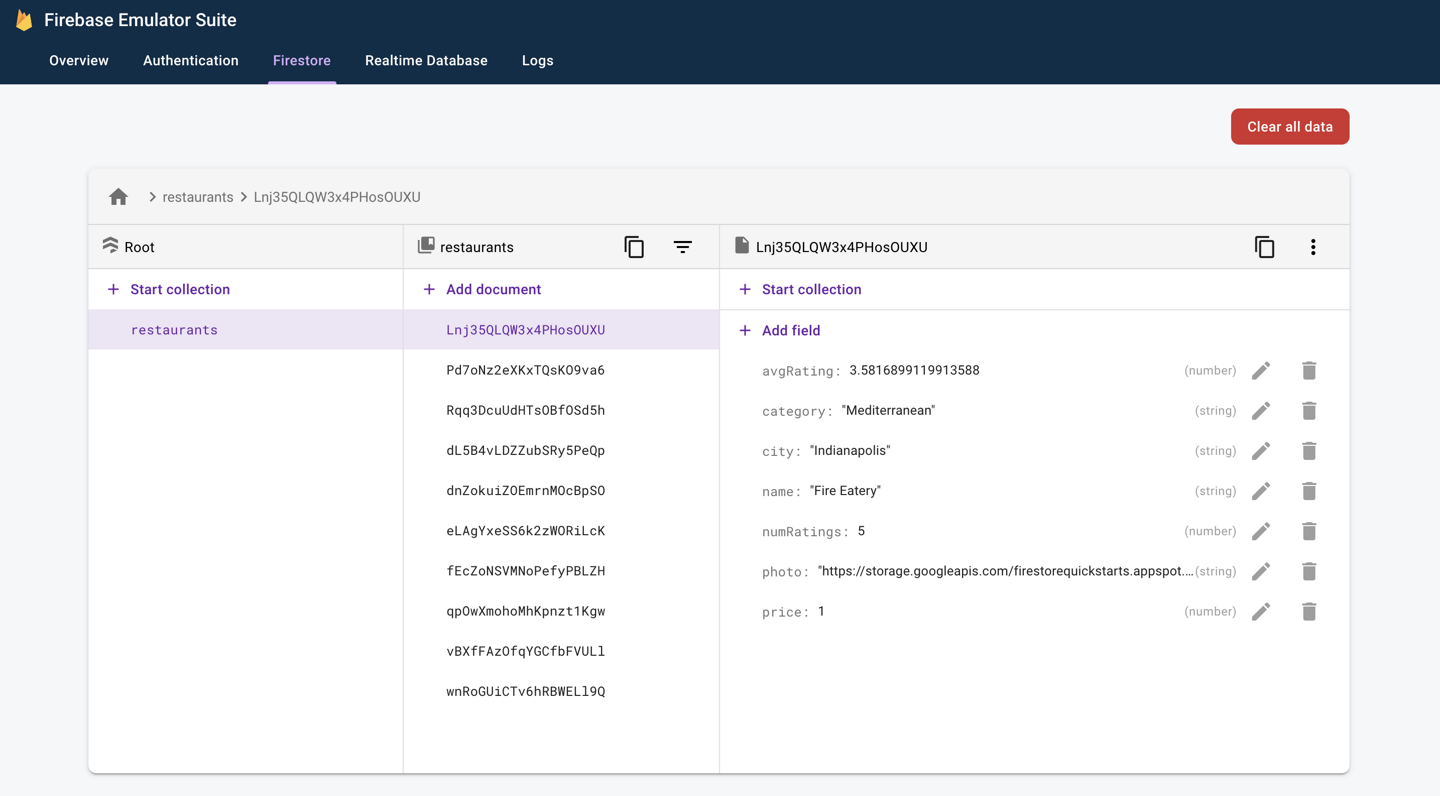Cloud Firestore Android Codelab | Firebase Codelabs