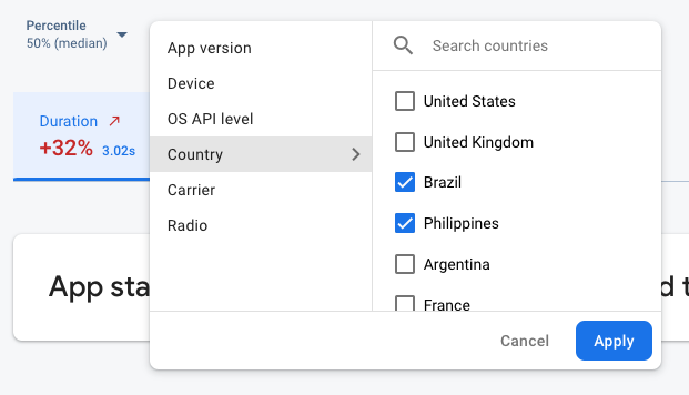 ios - Firebase Crashlytics: what is meaning of RAM free size in