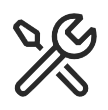 Customize tools icon