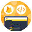 Build your first web app with Firebase icon