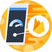 Monitor new features with Firebase Performance Monitoring icon
