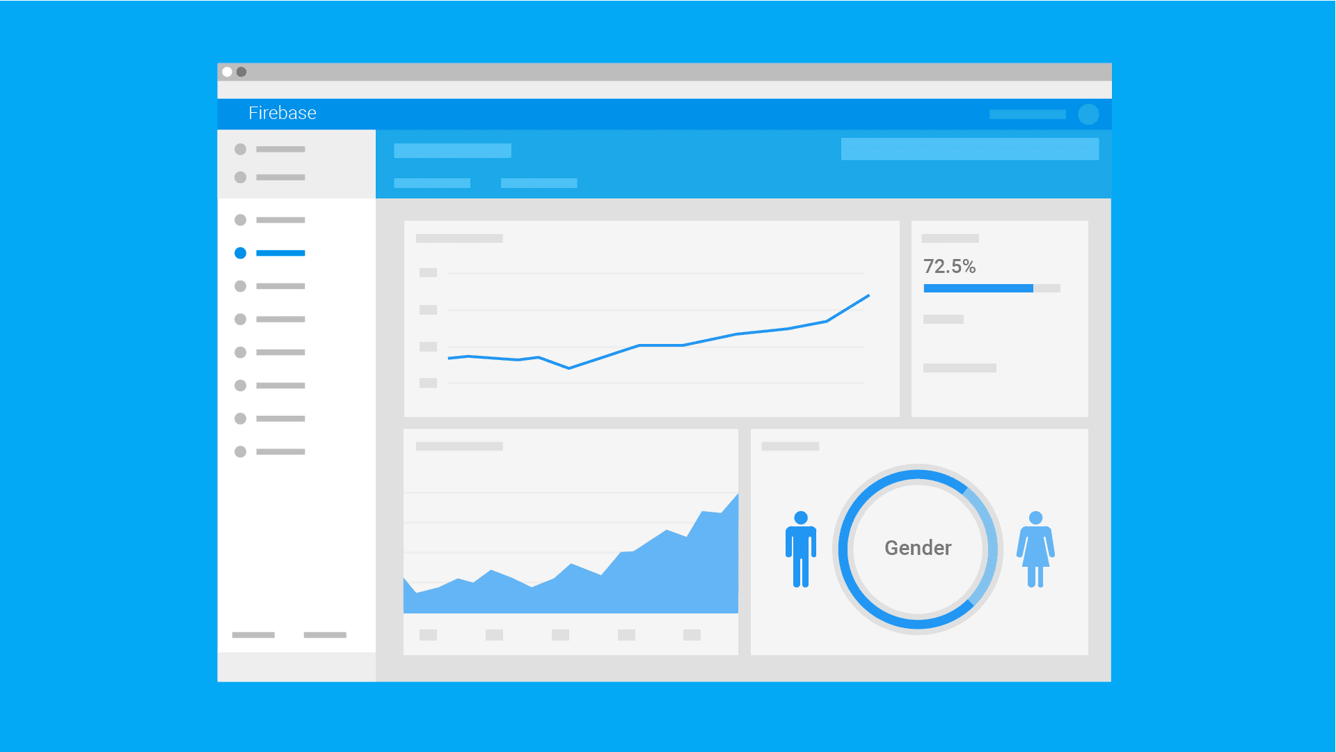 Illustration of analytics dashboard